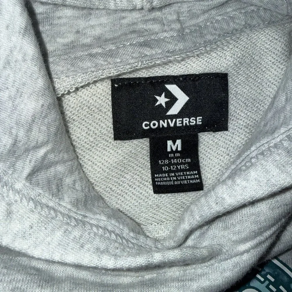 Girls Converse Medium Gray Hoodie